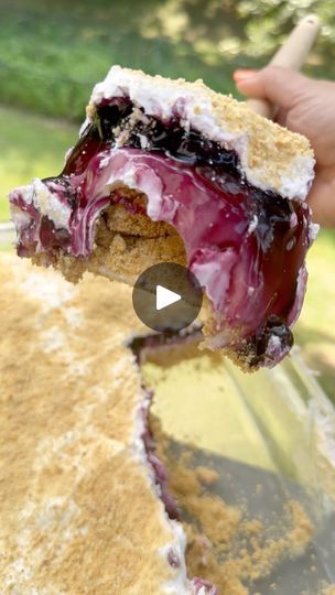 27K views · 10K reactions | 🫐 Comment “link” & I’ll send you the full recipe for this Lemon & Blueberry Ice Box Cake. You can also copy the link below or Google Al Dente Diva Lemon & Blueberry Ice Box Cake & the recipe will pop right up. 
.
https://aldentediva.com/2024/07/24/lemon-and-blueberry-ice-box-cake/
.
#iceboxcake #dessertrecipe #easydessert #summerdessert #summerrecipes #recipeshare | 💜 Tara “T” Ippolito | The B-52's · Love Shack Dump Cake Crockpot, Dump Desserts, School Desserts, Old School Desserts, Mousse Desserts, Lemon Icebox Cake, Chocolate Mousse Desserts, Mannequin Decor, Ice Box Cake