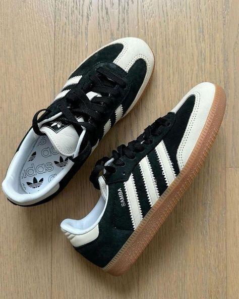 #affiliate Pin on adidas samba Samba Adidas Black, Black Samba Adidas, Adidas Samba Beige, Black Sambas, Adidas Samba Shoes, Samba Black, Adidas Samba Black, Beige Trainers, Sambas Adidas