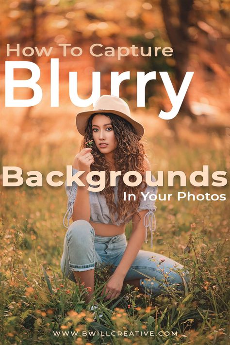 How To Blur Photo Background, How To Edit Background In Pictures, Background Blur Photography, How To Blur Background With Camera, Senior Picture Photography Tips, Camera Settings For Overcast Day, How To Blur Photos, Camera Settings For Outdoor Portraits, Blurry Background Photography