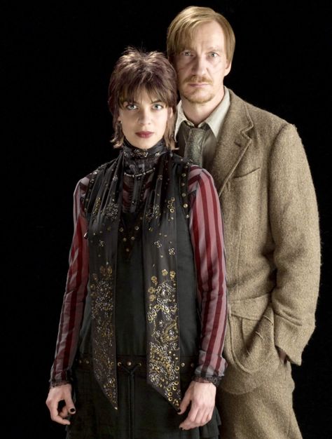 Natalie Tena & David Thewlis Remus Lupin Nymphadora Tonks, Lupin And Tonks, Tonks Harry Potter, Remus Lupin Moony, Remus And Tonks, Lupin Harry Potter, Natalia Tena, David Thewlis, Nymphadora Tonks