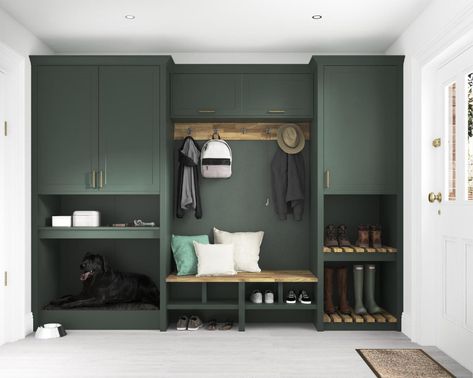 Boot Room Ideas, Benchmarx Kitchen, Boot Room Storage, Low Dresser, Cabinets And Countertops, Cosy Corner, Design Management, Boot Room, Utility Rooms