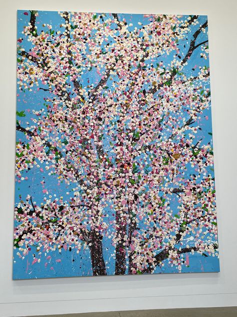 Geriatric Activities, Dab Art, Wall Murals Diy, Mouth Design, Art Painting Tools, Damien Hirst, Blossoms Art, Abstract Art Landscape, Art Instructions