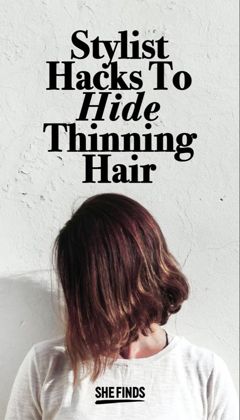 Hairstyles To Hide Thinning Crown, Hairstyles For Thinning Hair On Top, Hair Thinning At Crown, The Right Hairstyles, Styling Tricks, Scalp Micropigmentation, Pulled Back Hairstyles, Crown For Women, Bad Haircut