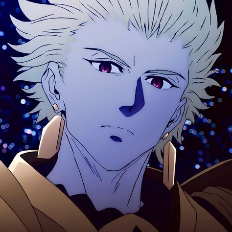 Fate Strange Fake Gilgamesh, Gilgamesh Fate, Fate Anime, Koi Art, Icon Gif, Fate Anime Series, Random Anime, Type Moon, Fate Series