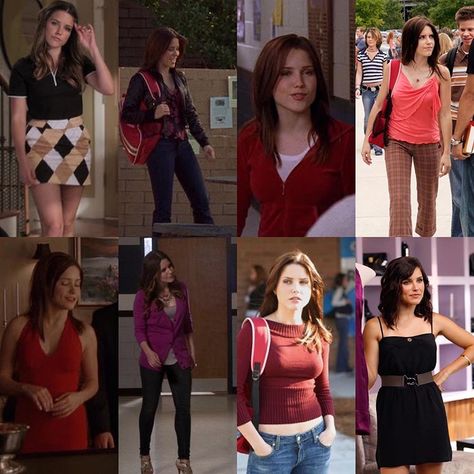 Delanie Ominayak (@delanieominayak) • Instagram photos and videos Brooke Davis Outfits One Tree Hill, Brooke Davis Inspired Outfits, Brook Davis Outfits, Brooke Davis Outfits Season 1, Cordelia Chase Outfits, Lorili Gilmore Outfits, Brooke Davis Outfits, Sofia Bush, Summer Roberts