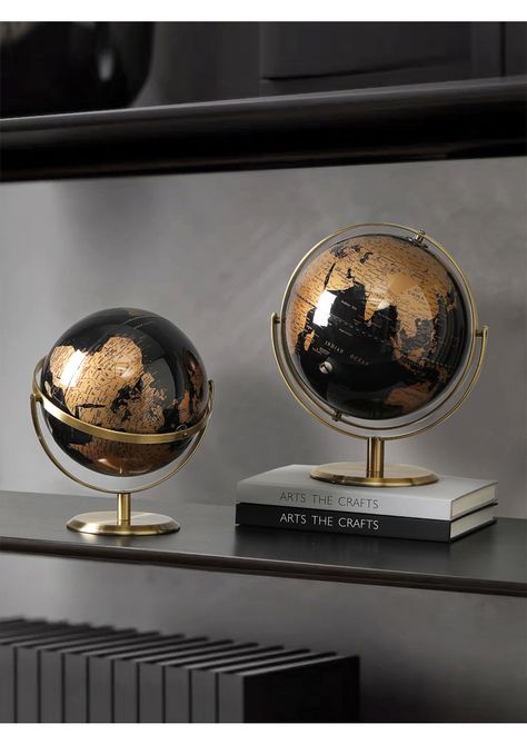 Home Decor World Globe Retro Map Globe Office Decor Accessories Desk Ornaments Geography Kids Education Globe Decor Decoration|Figurines & Miniatures| - AliExpress Globe Decoration, Geography For Kids, Retro Map, Love Statue, Globe Decor, Globe Ornament, Map Globe, World Globe, Can Holders