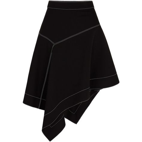 PAPER London Mercredi Stitch Skirt (970 BRL) ❤ liked on Polyvore featuring skirts, black, paper skirt and asymmetrical hem skirt Asymmetrical Hem Skirt, Paper Skirt, Dark Grey Skirt, Skirt Inspiration, African Inspired Fashion, Fashion Collage, Traditional Attire, Hem Skirt, Asymmetrical Skirt