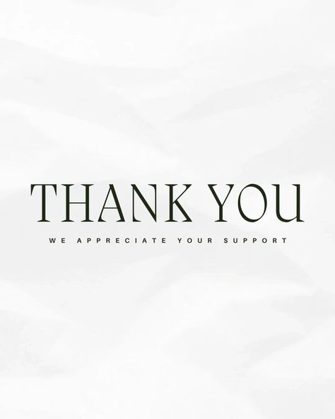 Thank you for your support! Your encouragement means everything to us. Together, we can achieve great things. Keep being amazing! #ThankYou #Gratitude #Support #Community #Appreciation https://www.belleapparella.com Thank You For Your Support Business, Thank You For Your Support, Thank You Quotes For Support, Thank You Quotes, Cleaning Business, Thank You For Coming, Content Ideas, Together We Can, Business Quotes