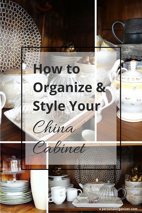 What To Put On Top Of Corner China Cabinet, Organize China Cabinet Display, Arranging Dishes In China Cabinet, Modern Ways To Display China, Dining Room Sideboard Organization, How To Organize China Cabinet, How To Decorate A China Cabinet Display, Organizing China Cabinet Display, Organize China Cabinet