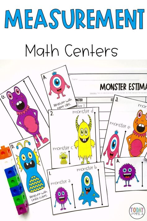 These measurement activities are a great way for students to practice measuring different objects using inches and centimeters. This can be for first grade, second grade or third grade. These measurement activities would be great for math stations or math centers for measurement activities inches and centimeters.  #secondgrademath #mathactivities #measurement First Grade Measurement, Measurement Math Centers, Teaching Measurement, 2nd Grade Activities, Sweet Days, Measurement Activities, Math Measurement, 2nd Grade Worksheets, Singapore Math