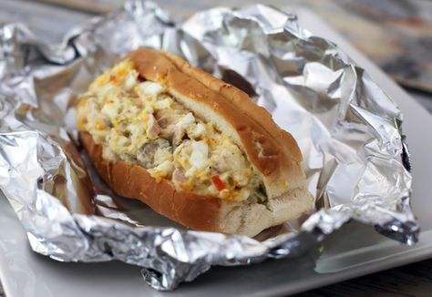 Cheesy Tuna and Egg Sandwiches From the Oven: Baked Tuna and Egg Salad Rolls Tuna And Egg Salad, Tuna Sandwich Recipe, Salad Rolls Recipe, Tuna Sandwich Recipes, Recipes Tuna, Quick Casseroles, Hot Dog Rolls, Canned Tuna Recipes, Hot Tuna