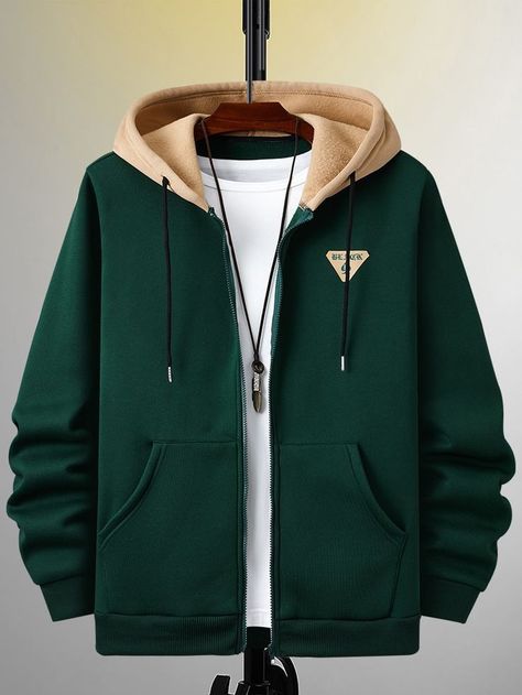 Green Hoodie Outfit, Stylish Hoodies Men, Green Hoodie Men, Hoodie Outfit Men, Mens Smart Casual Outfits, Hoodie Jacket Men, Flannel Hoodie, Stylish Hoodies, Trendy Hoodies