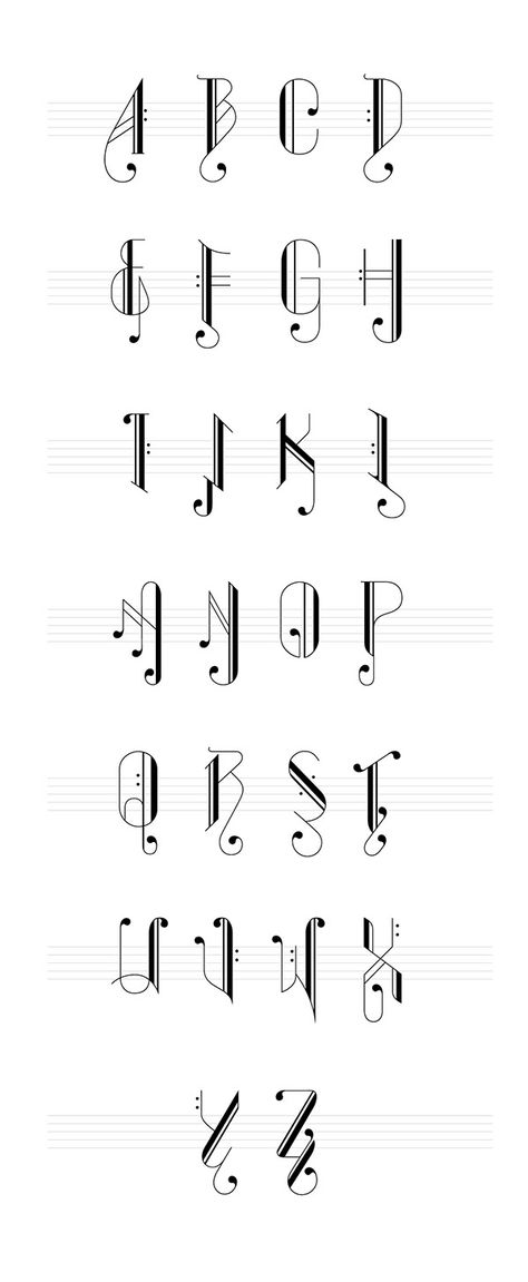 Letras Cool, Alfabet Font, Music Letters, Writing Fonts, Men Tattoos, Alfabet Letters, 타이포그래피 포스터 디자인, Cat Tattoos, Tiny Tattoo