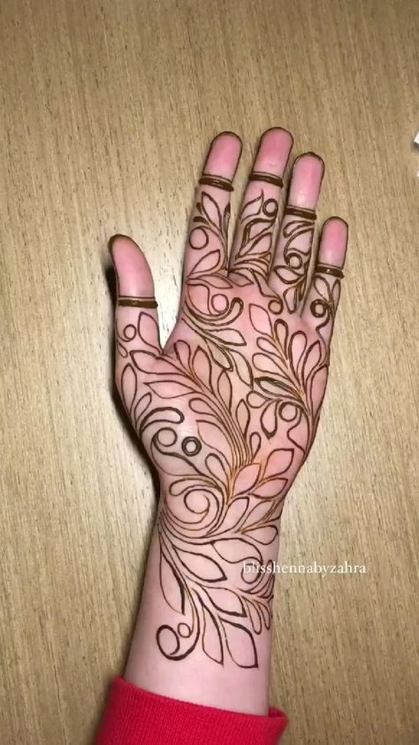 Mehndi Designs Bridal Hands, Rose Mehndi Designs, Mehndi Designs For Kids, Simple Mehndi Designs Fingers, Very Simple Mehndi Designs, Stylish Mehndi, Latest Bridal Mehndi Designs, Full Hand Mehndi Designs, Latest Simple Mehndi Designs