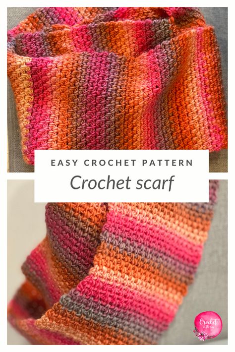 Learn how to crochet this gorgeous scarf! This is a free crochet pattern, easy & beginner friendly. Includes step by step photo tutorial Moss Stitch Scarf, Crochet Scarf Pattern Free Easy, Easy Crochet Scarf Pattern, Moss Stitch Crochet, Friendly Photo, Bright Crochet, Easy Crochet Scarf, Simple Scarf Crochet Pattern, Infinity Scarfs