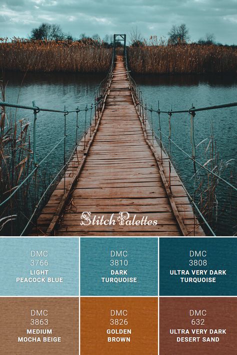 Colors That Compliment Dark Brown, Colors That Go With Peacock Blue, Patina Color Palette, Light Blue Color Palette Bedroom, What Colors Go With Turquoise, Blue And Sand Color Scheme, Peacock Blue Color Palette, Colors To Pair With Teal, Dark Blue And Brown Color Palette