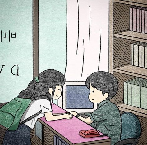 Kdrama Asthetic Picture, Asthetic Picture Drawing, Kdrama Fan Art Wallpaper, Kids Graphic Design, Goblin Korean Drama, Fancy Art, 25 21, Cartoon Sketches, Grunge Art