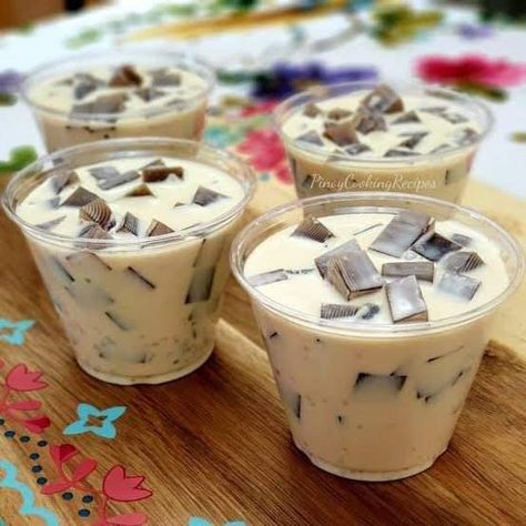 Coffee Jelly Recipe Filipino, Ube Champorado, Kwek Kwek Recipe, Coffee Jelly Recipe, Kwek Kwek, Cassava Recipe, Bibingka Recipe, Jelly Cheesecake, Beef Tapa