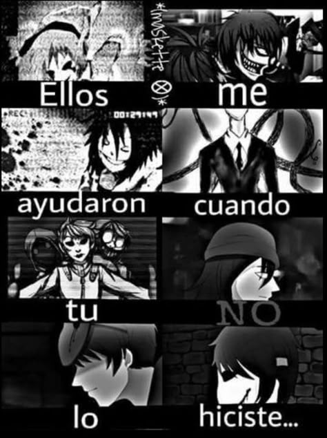 Imágenes de creepypastas, memes, etc. (en proceso y modificación) - "Ellos" - Wattpad Scary Creepypasta, Creepy Pasta Family, Creepy Houses, Ben Drowned, Creepypasta Cute, Laughing Jack, Bad Friends, Fake Smile, Marvel Comics Wallpaper