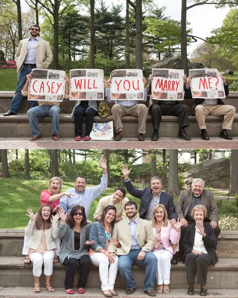 Family Proposal! Will you marry us? http://www.andrewsjewelers.com Andrews Jewelers, Buffalo NY #nicetouchandrew Romantic Ways To Propose, Wedding Alters, Ways To Propose, Proposal Photos, Romantic Proposal, Country Engagement, Dream Destination Wedding, Wedding Proposals, Surprise Proposal