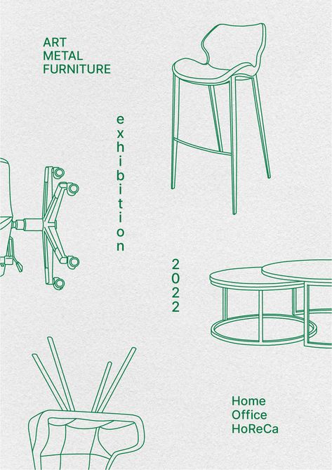 Furniture exhibition poster design on Behance Furniture Design Illustration, Exhibition Poster Layout, Instruction Poster Design, Furniture Design Graphic, Vintage Exhibition Poster, Poster Art Exhibition Graphic Design, Furniture Graphic Design Poster, Sculpture Exhibition Poster, Graphic Design Exhibition Poster