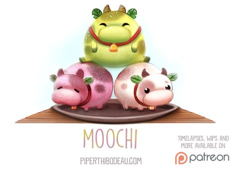 Fruit Animals, Animal Puns, Art Kawaii, Animated Animals, Cute Food Drawings, Cute Animal Drawings Kawaii, Cute Kawaii Drawings, Daily Painting, Big Thanks