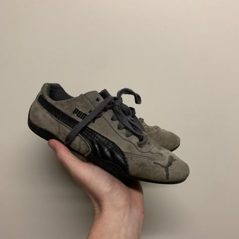 Vintage Puma Speedcat Sneakers Women’s suede shoes... - Depop Vintage Shoes Sneakers, Puma Speedcat, Normcore Fashion, Futuristic Shoes, Vintage Puma, Cinderella Shoes, Vintage Sneakers, Shoe Inspo, Aesthetic Shoes