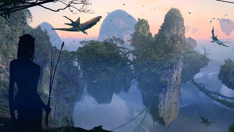 Avatar Pandora Floating Mountains, Avatar Pandora Icons, Avatar Dr Shifting, Avatar Home Tree, Pandora Landscape, Avatar Visuals, Omaticaya Clan, Pandora Forest, Dylan Cole