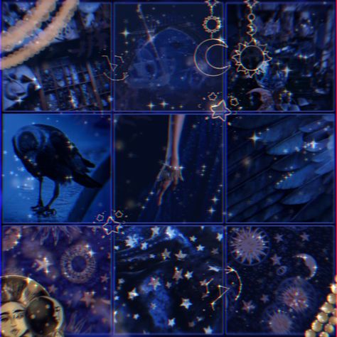 Spacecore Color Palette, Space Theme Mood Board, Starflesh Moodboard, Mood Boards Aesthetic Blue, Space Moodboard Aesthetic, Moon Moodboard Aesthetic, Celestial Mood Board, Cosmic Moodboard, Wizard Moodboard