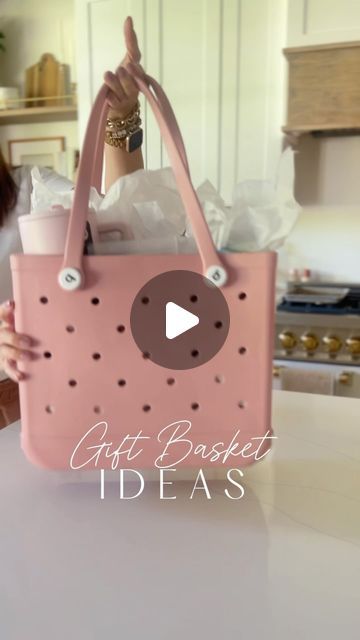 Kristi + Kelli ⌂ Lolly Jane on Instagram: "Filled my $50-less-than-the-original waterproof bag up with fun goodies as a gift idea for that special lady in your life next week 💕  Comment BASKET for the bag + fillers to be sent straight to your DM 💌  Note: the bag shown is only $20 in our Tik Tok shop showcase. We have 2 sizes linked in our showcase, both options are less than $40! We linked the original in our Amazon storefront as well but the TT showcase is cheaper which means you can fill the basket with extra goodies since you’re saving the cost of the bag 😍  What’re you gifting for Mother’s Day? Any extra special ideas? We’d love to hear in the comment section 👇   #boggbag #boggbagdupe #boggdupe #mothersdaygiftideas #mothersdaygiftbaskets #mothersday2024 https://liketk.it/4F1Qj #ltk Duffel Bag Gift Basket, Bogg Bag Gift Basket Ideas, Spa Raffle Basket Ideas, Purse Gift Basket Ideas, Tumbler Gift Basket Ideas, Giveaway Basket Ideas, Bogg Bag Gift Basket, Mother’s Day Gifts Baskets, Appreciation Basket