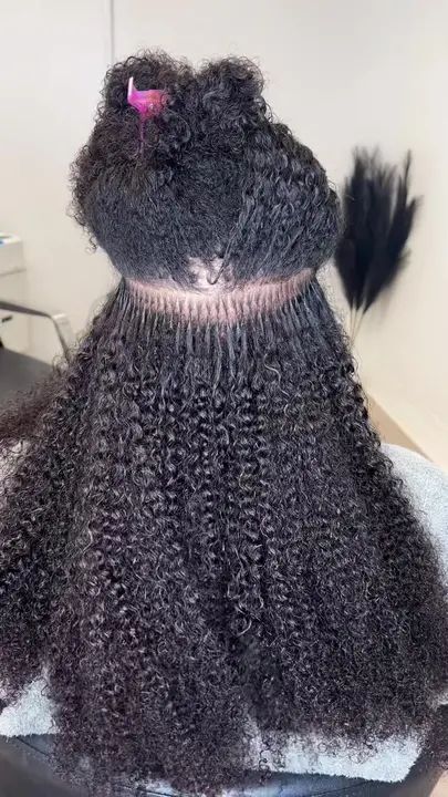 Curly Extensions Hairstyles, Curly 3c, Curly Extensions, 3c Hair, I Tip Hair Extensions, Black Hair Extensions, Long Hair Extensions, Curly Hair Extensions, Hair Extentions