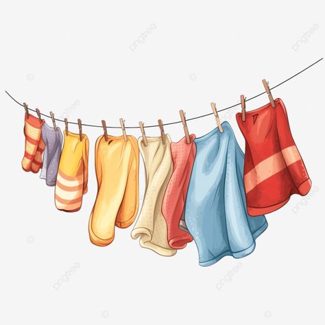 clothes hanging on a clothesline png illustration Drying Clothes Outside, Dresses Hanging, Png Illustration, Clothes Hanging, Ad Illustration, Transparent Image, Clothes Line, Png Transparent, Png Image