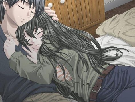 Manga Couples | Anime Couples | Dolc3simplicity's Weblog Anime Bisou, Anime Couples Cuddling, Hd Anime Wallpapers, Anime Couple, I Love Anime, Anime Kiss, Couples In Love, Cute Anime Couples, Anime Love