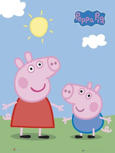 Peppa and George Peppa Pig And George, Peppa And George, George From Peppa, Peppa Pig Family Picture, Peppa Pig Images Printables, Peppa Pig Png, Heo Peppa, Peppa Pig Imagenes, George Pig Party