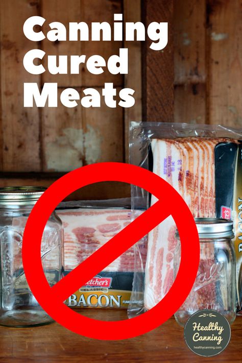 Healthy Canning, Canned Bacon, Canning Meat, Food Preserving, Spiral Ham, Canning Food, Canned Ham, Canning Tips, Country Ham