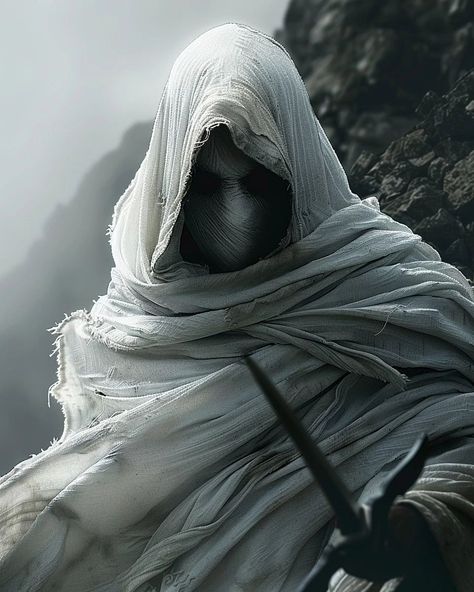 Nirwest | Silent shadows wander in the fog. Pay attention ⚔️ . Wallpaper. Ai Art fantasy midjourney. Warrior. Knight. Fantasy wallpaper. Fantasy… | Instagram Attention Wallpaper, White Warrior, Knight Fantasy, Aesthetic Archive, Wallpaper Fantasy, Fantasy Wallpaper, Warriors Wallpaper, Alien Races, Fantasy Story