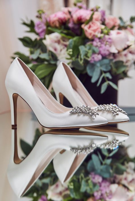 Closed Toe Wedding Shoes, Club Heels, Best Bridal Shoes, Wedding Shoes Bridesmaid, Beautiful Wedding Shoes, Princess Design, Bridal Shoe, Ivory Shoes, Real Princess