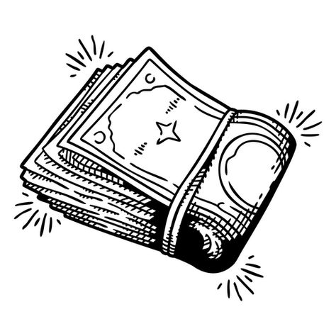 Money Stack Drawing, Graphic Design Money, Money Graphic Design, Money Doodle, 5sos Tattoo, Money Animation, Free Frames And Borders, Money Png, Money Graphic