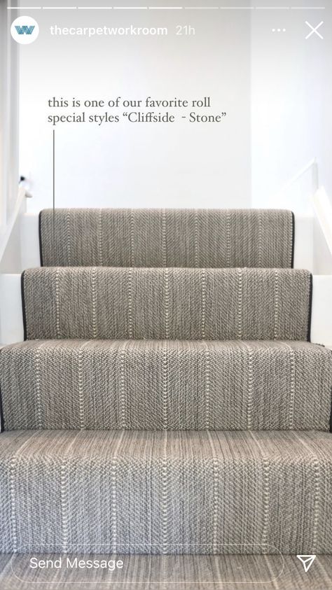 Carpet On Steps With Wood Floors, Patterned Stair Carpet, Front Hallway, Franklin Homes, Carpet Staircase, Organic Modern Decor, Staircase Wall, Basement Stairs, Staircase Makeover