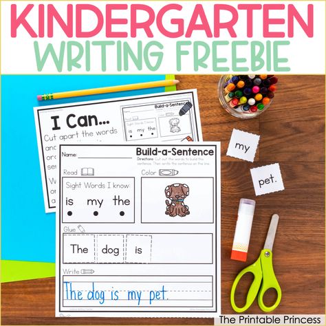 Letter Naming Fluency Activities, Writing Center Kindergarten, Kindergarten Writing Activities, Writing Conventions, Writing Center Activities, Kindergarten Freebies, Fluency Activities, Writing Centers, Activities For Kindergarten