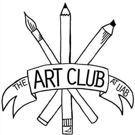 Art club Art Club Logo Ideas, Art Club Logo Design, Art Club Shirts, Art Club Poster, Art Club Logo, Disney Arts And Crafts, Open Art Studio, Art History Activities, School Art Club