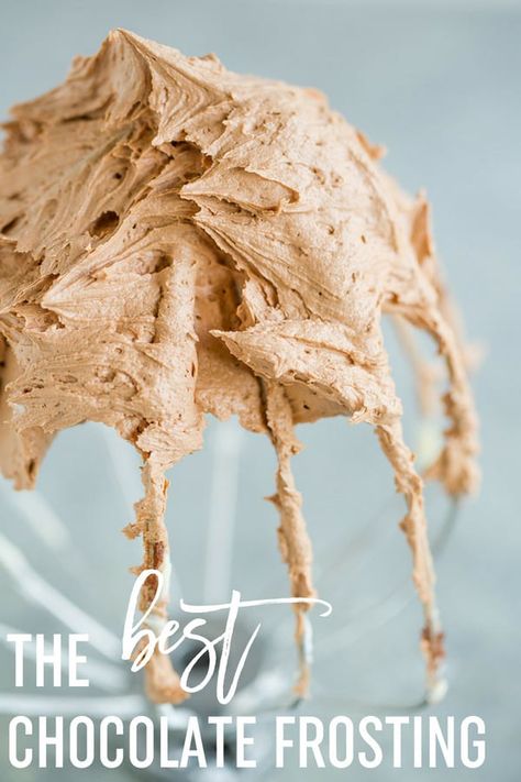 The Best Chocolate Frosting, Best Chocolate Frosting, Chocolate Frosting Recipe Easy, Icing Buttercream, Chocolate Frosting Recipes, Buttercream Cupcakes, Frosting Recipe, Chocolate Icing, Melted Chocolate