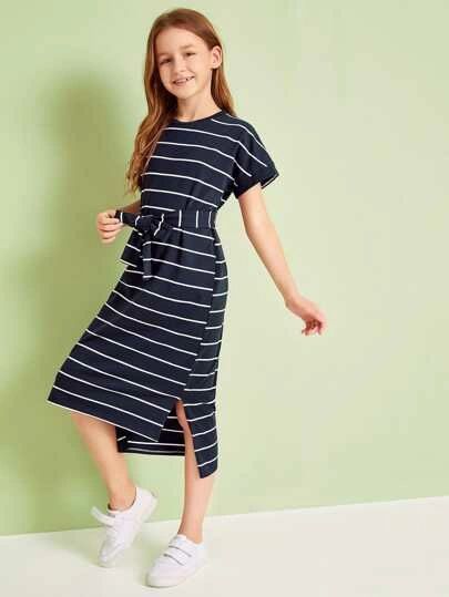 Cord Pinafore Dress, Girls Dresses Online, Houndstooth Dress, Girls Stripes, Dresses Kids Girl, Kids Outfits Girls, Girls Fashion Clothes, Kids' Dresses