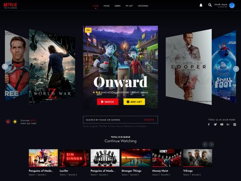 Movie Banner Design, Netflix Creative Ads, Movie Social Media Design, Movie Web Design, Netflix Graphic Design, Netflix Layout, Tv Poster Design, Netflix Poster Design, Netflix Banner