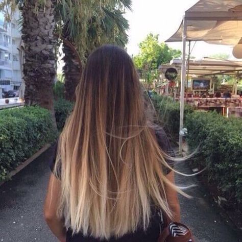 Black to Blonde Balayage Straight Hair Pastel Hair Ombre, Brown Ombre Hair Color, Balayage Straight, Hair Shade, Balayage Straight Hair, Natural Brown Hair, Color Hairstyles, Blond Ombre, Balayage Blond