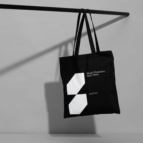 Visual Journal on Instagram: “Soundation by @kurppahosk on Visual Journal - #branding #identity #logo #graphicdesign #design #minimalism #mark #logotype…” Tote Outfit, Adjustable Bag, Grafic Design, Bag Packaging, Logo Branding Identity, Black Box, Shopper Bag, Life Photography, Logo Design Inspiration