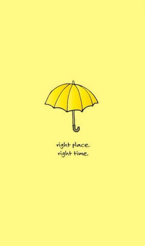 Yellow Umbrella Aesthetic, How I Met Your Mother Tattoo, How I Met Your Mother Wallpapers, Mother Wallpaper, Tattoo Amigas, Women's Back Tattoos, Dreamer Quotes, How Met Your Mother, Yellow Umbrella