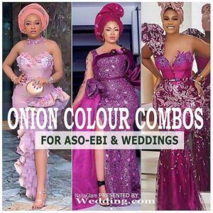 Wedding Fashion & Beauty Archives - NaijaGlamWedding Aso Ebi Color Combinations, Nigerian Wedding Aso Ebi, Aso Ebi Wedding, Spring Wedding Outfit, Wedding Color Combinations, Best Wedding Colors, African Fashion Skirts, Good Color Combinations, Pink Wedding Dress