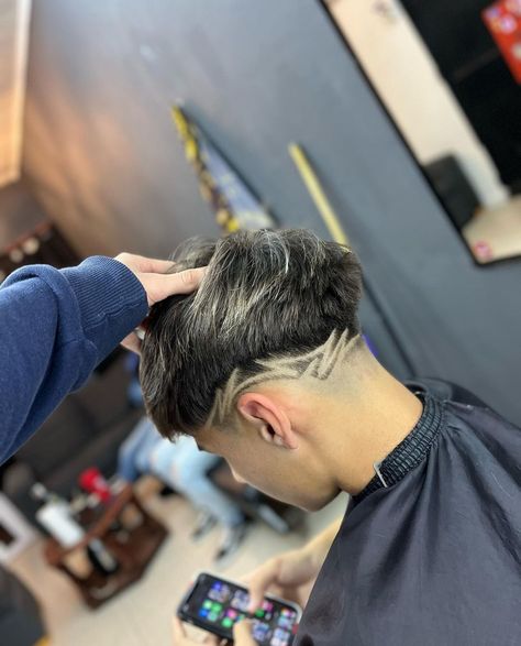 Hair Tattoo Men, Low Fade Haircut Men's, Low Fade Curly Hair, Men Short Hair Fade, Crew Cut Hair, Haircut Designs For Men, Taper Fade Short Hair, Fade Haircut Designs, Hair Designs For Men