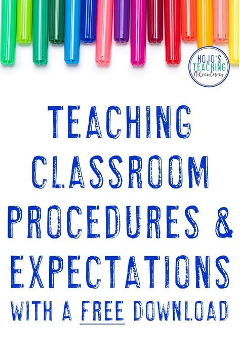 Teaching Classroom Procedures, Teacher Expectations, Teacher Tricks, Classroom Assessment, First Classroom, 6th Grade Classroom, Classroom Expectations, First Year Teaching, Classroom Procedures